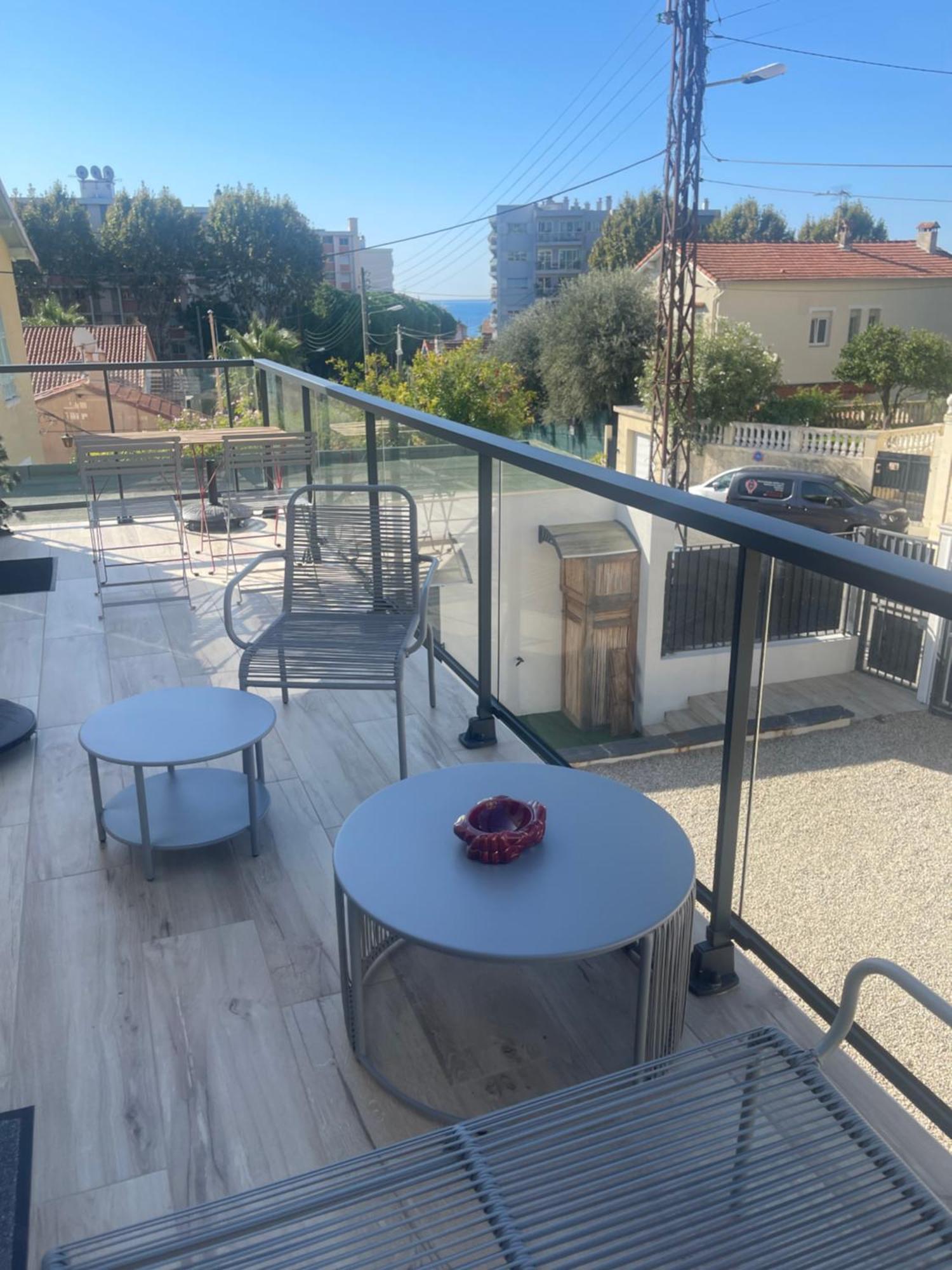 T3 Cros De Cagnes A 300M Du Bord De Mer Екстериор снимка